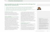 Innovations in dressing technology for leg ulcer patients · Innovations in dressing technology for leg ulcer patients ... Biofilms Made Easy. ... proffered on the use and timing