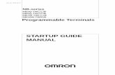 STARTUP GUIDE MANUAL - Lakewood Automation€¦ · STARTUP GUIDE MANUAL Cat. No. V109-E1-07 NB-series NB3Q-TW B NB5Q-TW B NB7W-TW B NB10W-TW01B Programmable Terminals