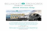 VISION DAY Booklet - Belmont Tremorfa Family Church · This 2018 Vision Day booklet is based upon and is an amended version of the re: ... and recovery of sight for the blind, ...