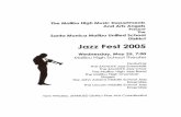 Jazz Fest Program 2005 - Samohi Band€¦ · Santa Monica Malibu Unified School District ... Composed and Arr. by Sammy Nestico ... Night in Tunisia