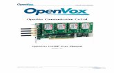 OpenVox Communication Co · G410P User Manual OpenVox Communication Co. LTD. URL:  3 Contents General Safety Instructions ...