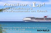 All Healthcare Professionals on Deck - tmgma.com Spring Conference/TMGMA Spring... · All Healthcare Professionals on Deck ... 12:00-7:00pm Exhibit Hall Open for Attendees ... shiftof