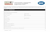 PROCESSORS / EXPORTERS True Source Certified® … · PROCESSORS / EXPORTERS True Source Certified® Registration Form February 7, 2017 1 The information on this form is confidential