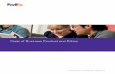 Code of Business Conduct and Ethics - s1.q4cdn.coms1.q4cdn.com/714383399/files/code_of_business/2017/English_BusCo… · Workplace Excellence and the FedEx Code of Business Conduct
