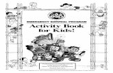 EMERGENCY SURVIVAL PROGRAM Activity Book for Kids!€¦ · Activity Book for Kids! Published by Los Angeles County Chief Executive Office Office of Emergency Management Revised April