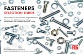 3267 Fasteners Guide 2016 UK v4a - RS Componentsdocs-europe.electrocomponents.com/webdocs/15ce/0900766b815cee1… · 3 fasteners selection guide grades and strengths nut and washer