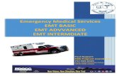 Emergency Medical Services EMT BASIC EMT ADVVANCED EMT ...· Emergency Medical Services EMT BASIC