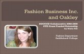SOCCCD Collaborative 2008-2009 CTE Grant Funded … · by Malia Hill. Fashion Department. Saddleback College. ... on the latest versions of software such as Photoshop ... as well