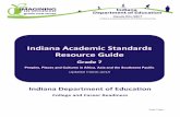 Indiana Academic Standards Resource Guide SS... · Indiana Academic Standards Resource Guide Grade 7 ... as well as links to hundreds of quality K-12 history lesson plans, ... Close