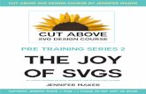 pre training series 2 The Joy of SVGs - Jennifer Maker · ... The Joy of SVGs. ... Let’s start with a Mac running Chrome. Go to Cricut Design Space and click on New Project. Now