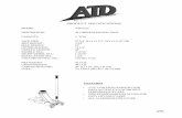 PRODUCT SPECIFICATIONS - ATD Tools, Inc. · PRODUCT SPECIFICATIONS MODEL: ATD7313 DESCRIPTION: ALUMINUM RACING JACK ... 39 G62-0-1000-70410 Return Spring 1 40 G62-0-4000-11000 Handle