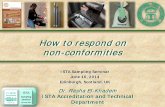 How to respond on non-conformities - ISTA Online · How to respond on non-conformities ... §This is a short term solution, only for this particular ... Diagram . Step 3 .