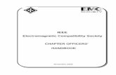 CHAPTER OFFICERS' HANDBOOK - EMC Society · IEEE Transactions on Electromagnetic Compatibility for ideas of timely subjects. 2. Selecting a format: ... Chapter Officers’ Handbook