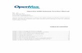 OpenVox GSM Gateway Function Manual Gateway/OpenVox gateway function … · OpenVox GSM Gateway Function Manual Rev: ... This function is limit the total call duration of GSM channel.