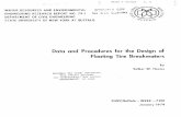 Data and Procedures for the Design of Floating Tire ... · Data and Procedures for the Design of Floating Tire Breakwaters by Volker W. Harms ... 8 breakwater beam size dimension