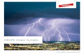 DEHN stops Surges€¦ · DEHN stops Surges. 2 ... • Information technology and telecommunication systems ... building due to the high lightning electromagnetic field