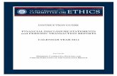 INSTRUCTION GUIDE FINANCIAL DISCLOSURE STATEMENTS and... · FINANCIAL DISCLOSURE STATEMENTS and PERIODIC