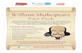 William Shakespeare - s3-eu-west-1.amazonaws.com€¦ · The Shakespeare Birthplace Trust is the world’s leading charity in promoting the works, life and times of William Shakespeare.