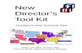 New Director’s Tool Kit - Region 7 Head Start Association · New Director’s Tool Kit . Region VII Office of Head Start . Clarence Small, Regional Program Manager . Guidance and