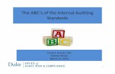 The ABC’s of the Internal Auditing Standardsold.northcarolina.edu/conferences/oia/2016/Session 3 - ABCs of IA... · The ABC’s of the Internal Auditing Standards ... – Previously