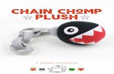 chain chomp plush - Choly Knight · chain chomp plush A SEWING PATTERN BY. 2 se es e? ... chai om ush SEWING TUTORIAL se es e? ... focus on one step at a time