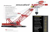12000 PG 0706 - Smith Crane & Construction Ltd M12000 - Manufacturer... · model 12000 product ... are the drum pawl lock for boom, front, rear and third ... Note: Luffing boom utilizes