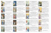 FIRST JOYFUL MYSTERY FIRST SORROWFUL …eadmcanada.com/pamphlets/holy_rosary_and_divine_mercy.pdf · I believe in God, the Father almighty, Creator of heaven ... Thy will be done