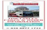 TIMETABLES, FARES & OTHER INFORMATION · Timetable Symbols ... offering a complete ‘once-round’ tour. ... Large print copies of timetables are available upon request.