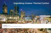Quantifying Outdoor Thermal Comfort - Siemensmdx2.plm.automation.siemens.com/sites/default/files/Presentation/... · Environmental Design Consultants + Building Services Engineers