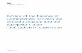 Review of the Balance of Competences | Civil Judicial ... · Review of the Balance of ... • The impact of the EU measures in civil and family law matters . 18 respondenst , and