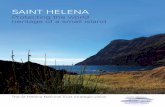 St Helena National Trust Vision - UKOTCF · Protecting the world heritage of a small island SAINT HELENA The St Helena National Trust strategic vision