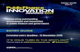 Celebrating outstanding achievement and innovation in ...€¦ · celebrating outstanding achievement and innovation in public finance and governance. benefits of entering international