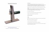 Howard Fluting Jig Specification - Paul Howard Woodturner .Greater spindle height can be achieved