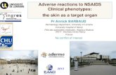 Adverse reactions to NSAIDS Clinical phenotypes: the … · Adverse reactions to NSAIDS Clinical phenotypes: ... Is drug allergy less prevalent than previously ... an original multisystem