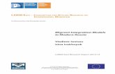 Migrant Integration Models in Modern Russia - CARIM East · CARIM EAST – CONSORTIUM FOR APPLIED RESEARCH ON INTERNATIONAL MIGRATION Co-fi nanced by the European Union Migrant Integration