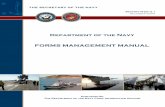 FORMS MANAGEMENT MANUAL - NAVY BMRnavybmr.com/study material/SECNAV M-5213.1 (2005).pdf · Forms Management Manual ... Title 44 USC Chapter 35, ... OPNAVINST 5218.7B, “Navy Official