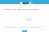 Second ERNCIP Operators Workshop - Europapublications.jrc.ec.europa.eu/repository/bitstream/111111111/33062... · Second ERNCIP Operators Workshop 2014 Klaus Keus ... Scenario-oriented