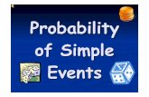 01 Probability of Simple Events - Altervistaartemate.altervista.org/dFileProbability/01_1Probability of Simple... · examples of random events. Probability of Simple Events . ...
