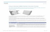 Cisco Aironet 3800 Series Access Points Data Sheet · © 2018 Cisco and/or its affiliates. All rights reserved. This document is Cisco Public Information. Page 1 of 13 Data Sheet