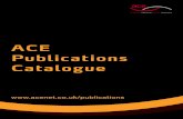 ACE Publications Catalogue - ACEnet .ACE Publications Catalogue 5 ACE Agreement 3: Design and Construct