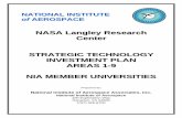 NASA Langley Research Center STRATEGIC … · Engineering: Eric Paterson, Head Chemical Engineering: David Cox, Head Chemistry: James Tanko, Chair . Virginia Tech, cont’d: Computer