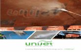 CONTENTS COMPANY - Unijet systems · The company designs and ... Water jetting or water blasting are terms commonly used when describing water as ... i Star Delta electric board ...