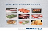 ReiserFoo dPac kagin gSolu tio ns - Reiser | Leading the ... Packaging... · Supervac is the technology leader in automatic belt vacuum chamber packaging machines, shrink tanks and