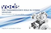 THE TRANSMISSION’S ROLE IN HYBRID VEHICLES · of wet double clutch AMT has 4% of fuel economy ... Microsoft PowerPoint - FPC2016_Vocis_TransmissionRoleInHybrids_16-9_PRINT.pptx
