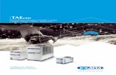 TAEevo - sfacs-industrie.fr · Cooling, conditioning, purifying. Cooling your industry, optimising your process. TAEevo Refroidisseurs Industriels & Pompes à chaleur (TAEevo - TWEevo