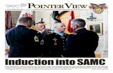 Induction into SAMC - West Point View Archive/18FEB01.pdf · Induction into SAMC ... 2nd Regiment tactical NCO, during an induction ceremony Jan. 26 in the Thayer Award ... be recommended