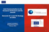 Joint Communication to the European Parliament and … 07 19... · 1 Joint Communication to the European Parliament and the Council: Elements for a new EU Strategy on China George