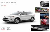 2018 RAV4 - Toyota€¦ · 2018 RAV4. ELECTRONICS ... • Designed, engineered and built to Toyota quality standards Tow hitch receiver is not available for RAV4 SE and Platinum models