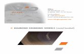 DIAMOND GRINDING WHEELS (metal bonded) - VID … SKLA/EN/VGP_me… · The assets and advantages of using the high quality synthetic diamond grinding wheels Other information Types