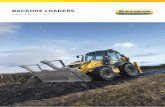 BACKHOE LOADERS - jgplant.com€¦ · With New Holland backhoe loaders, ... New Holland B115 C models can be operated in one of three steering modes: • Conventional front-wheel